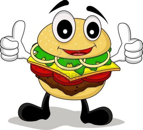 Hamburger Cartoon Clipart Best