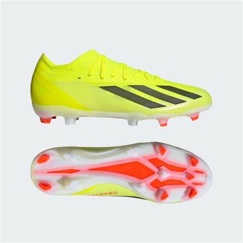 Adidas X Crazyfast Pro Firm Ground Cleats Yellow Unisex Soccer