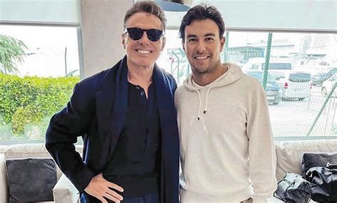 Cómo se conocieron Checo Pérez y Luis Miguel Ahora son grandes amigos