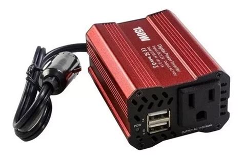 Inversor Voltaje Adaptador Auto Corriente 12v 220v 150w Usb En Venta En