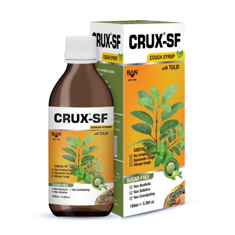 Buy Ban Labs Crux Sf Ayurvedic Sugar Free Cough Syrup 100 Ml Online At Discounted Price Netmeds