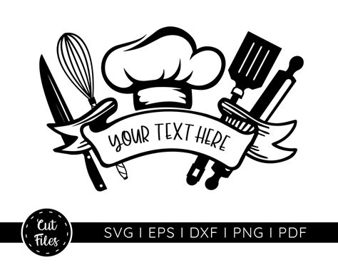 Chef Svg Chef Tools Svg Customize Chef Svg Restaurant Svg Cook Svg