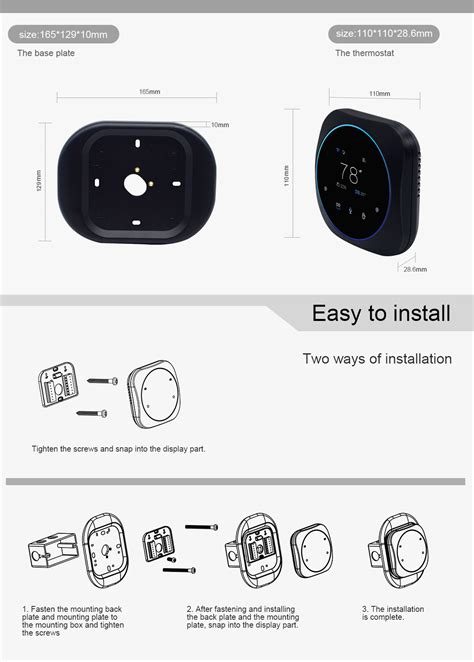 Tuya Smart Thermostats With Amazon Alexa T18xutw 7 Wifi Ty Manufacturer China Tuya Smart