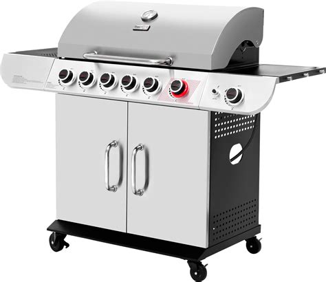 Charbroil Performance Series Convective 4 Burner With Side Burner Cabinet Propane