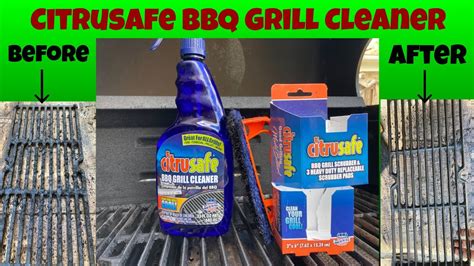 Citrusafe BBQ Grill Cleaner YouTube