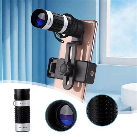 Yilyih Monocular Telescope High Power Outdoor Mini Telescope 7x18 Monocular Hd High