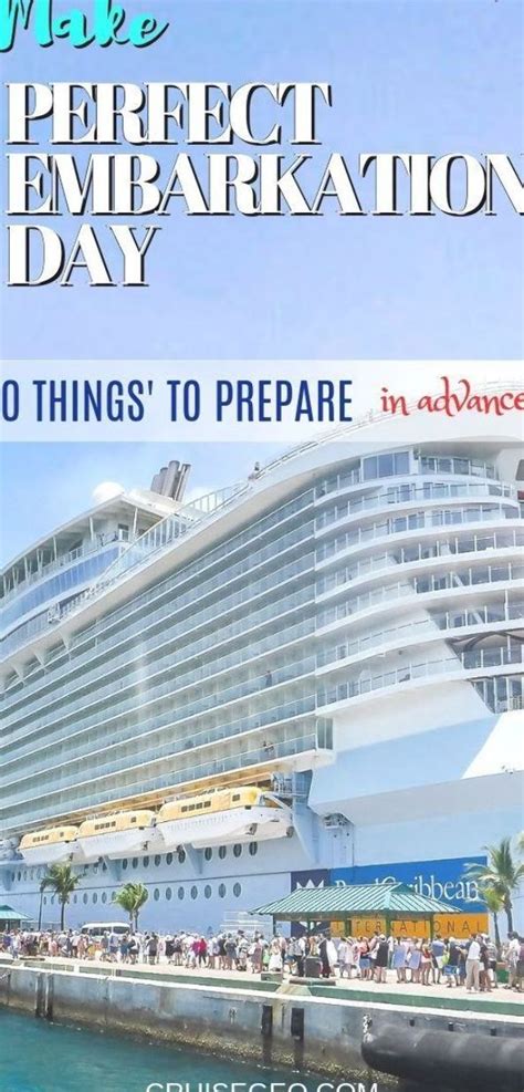 Tips For A Smooth Cruise Embarkation Day