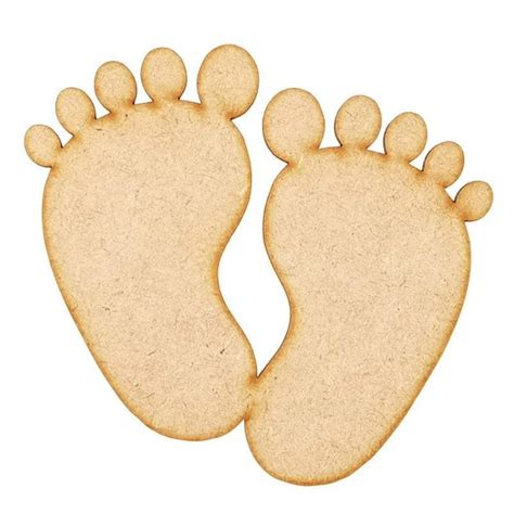 Baby Feet Craft Shapes | Craft Shapes Direct