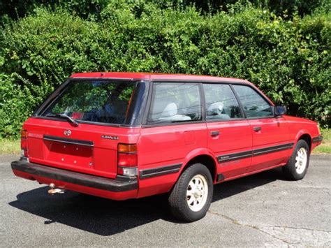 1987 Subaru Gl 10 Awd Turbo Wagon