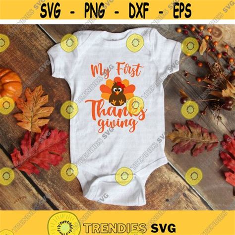 Baby Girl Svg Baby Svg First Thanksgiving Thanksgiving Shirts Baby