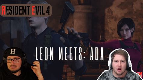 Residentevil4 Remake 13 Leon Meets Ada YouTube