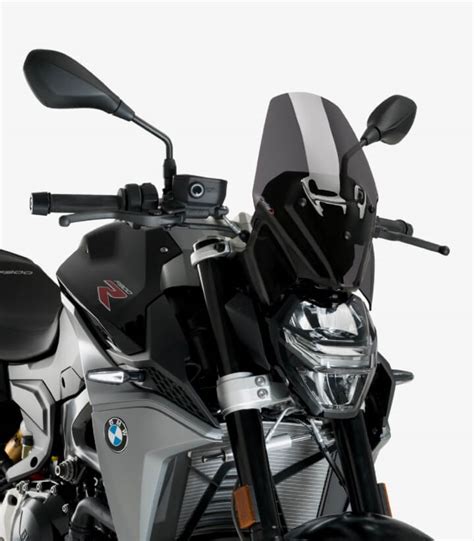 BMW F900R Puig Naked Sport Dark Smoked Windshield 20359F