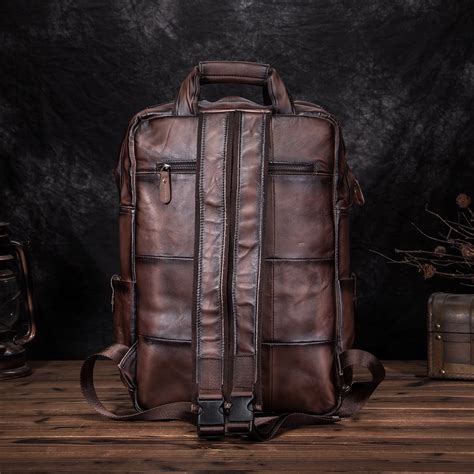 Premium Leather Backpack For Men Leatherya