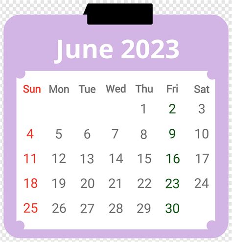 Gambar Kalender Juni 2023 Png Download Gratis Gambarpngid