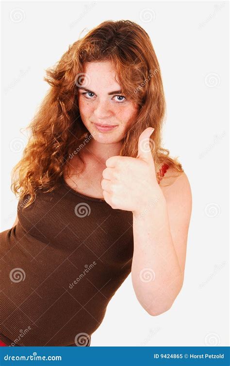 Good Luck Girl Stock Image Image Of Person Brown Female 9424865