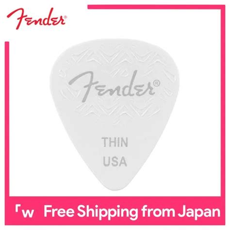 Fender Picks Wavelength Picks Thin 6 Pack White Lazada PH