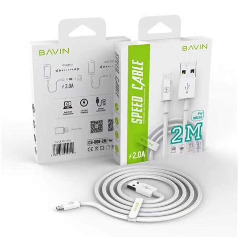 Bavin Cb008 Data Cable High Speed Transmission 1 2 3 Meter Cable Length For Micro Ios