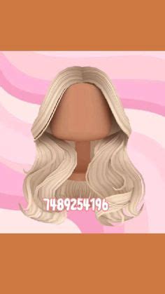 Roblox Funny Blonde Hair Roblox Cute Blonde Hair Preppy Decal Berry