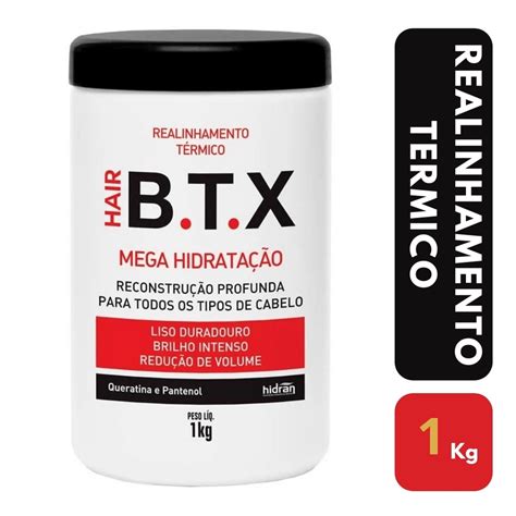 Botox Capilar B T X Mega Hidrata O Sem Formol Kg Hidran