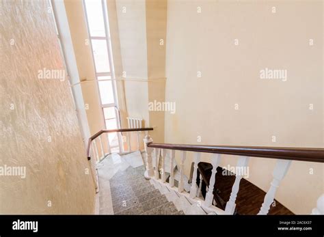 Russia Moscow July 23 2019 Interior Room Apartment Stairs Steps