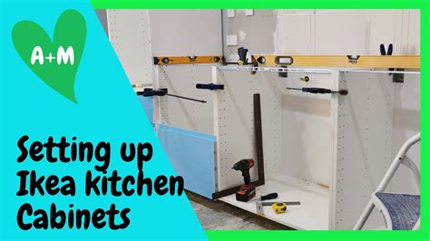 Tips On How To Set Up Ikea Cabinets For A Kitchen Installation YouTube