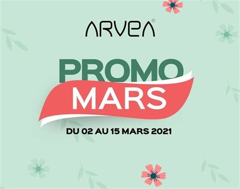 Promo Arvea Tunisie Mars Toparvea