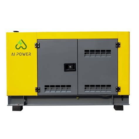 Super Silent Portable 10kw Diesel Generator 10kva Single Phase