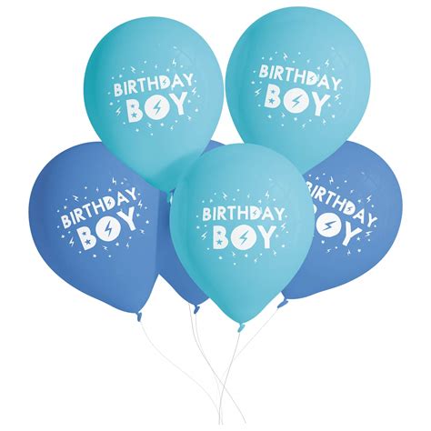 Birthday Boy Balloons 20pk Partyware Bandm Stores