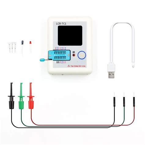 2017 Transistor Tester Tft Diode Triode Capacitance Meter Lcr Esr Npn