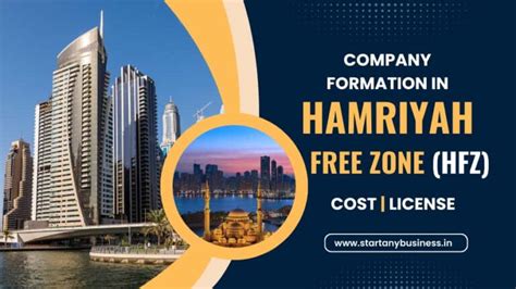 Company Formation In Hamriyah Free Zone Cost License