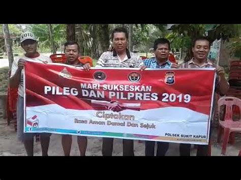 Deklarasi Pileg Dan Pilpres Aman Damai Oleh Caleg Dprd Kota Dumai Bpk