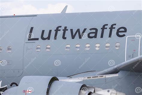 Luftwaffe German Airforce Logo On An Aircraft From German Airforce