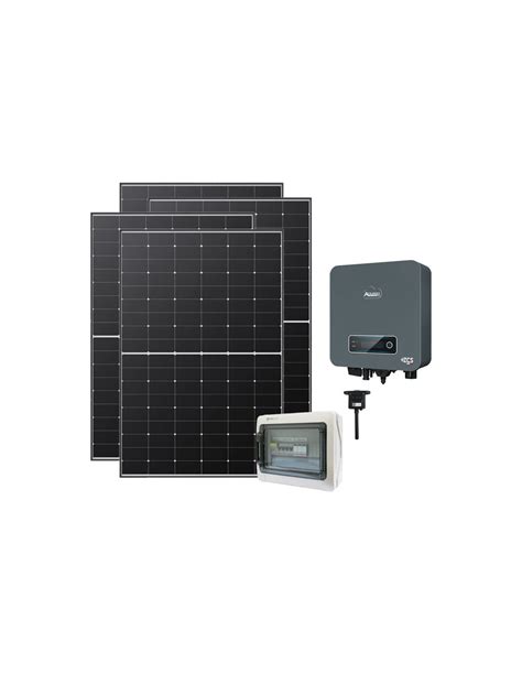 Kit Fotovoltaico Monofase W Inverter Zcs Azzurro Kw Connesso In Rete