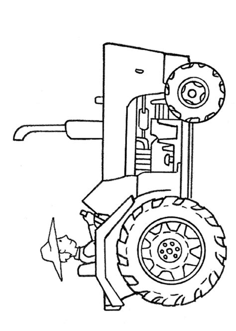 Disegni Di Trattori Da Colorare Pianetabambini It