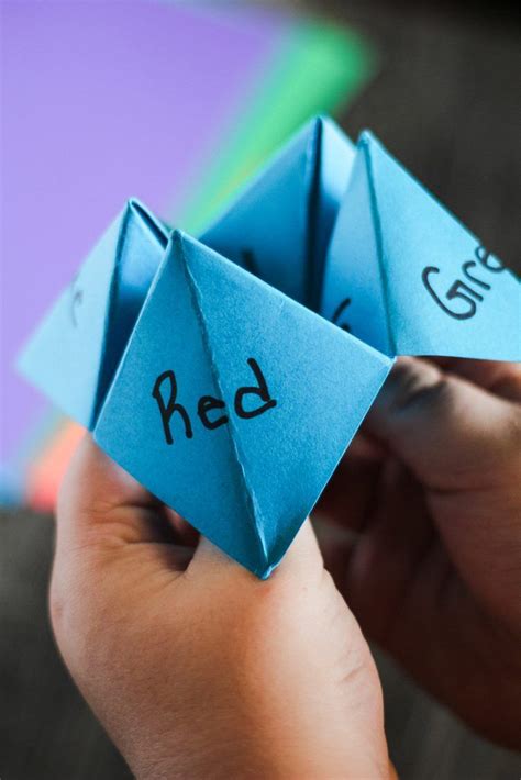 How To Make A Cootie Catcher A Great Anxiety And Boredom Buster