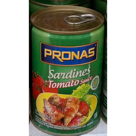 Tomato Sardine PRONAS 425g Shopee Malaysia