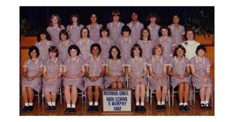 School Photo - 1980's / Rotorua Girls' High School - Rotorua | MAD on New Zealand