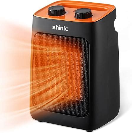 Review Small Space Heaters for Indoor Use, 1500w/750w Electric Space Heater with Thermostat, Ptc ...