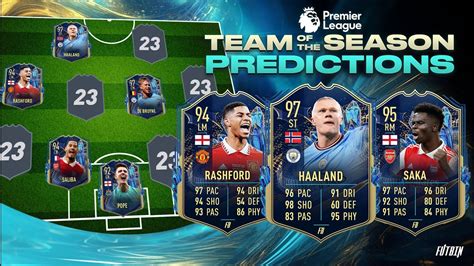 FIFA 23 PREMIER LEAGUE TEAM OF THE SEASON PREDICTION YouTube