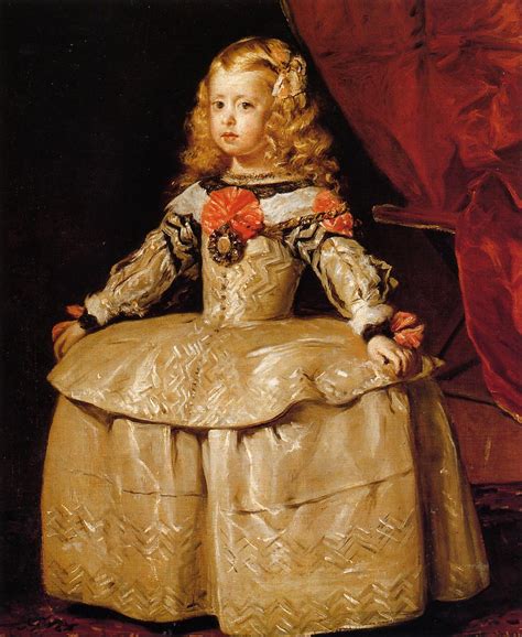 Portrait Of The Infanta Margarita Aged Five 1656 Diego Velazquez