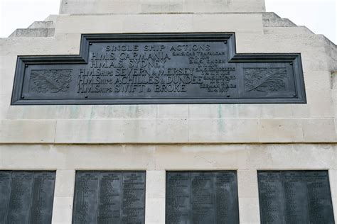 Royal Navy Portsmouth Naval Memorial War Memorials Online