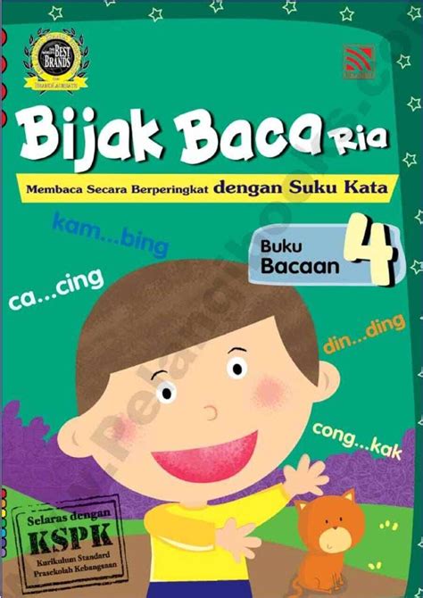 Bijak Baca Ria Buku Bacaan Aktiviti Dengan Suku Kata Prasekolahsexiz Pix