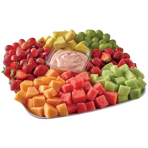 H E B Medium Fruit Party Tray Strawberry Cheesecake Dip Shop Party