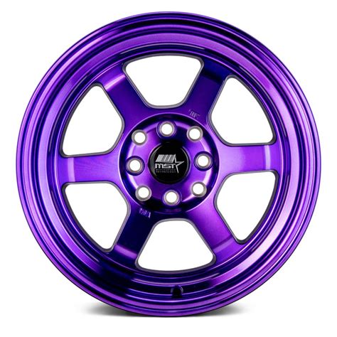 Mst® Time Attack Wheels Cosmic Purple Rims