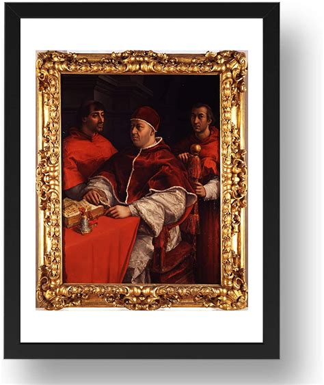 Amazon Period Prints Pope Leo X With Cardinals Giulio De Medici By