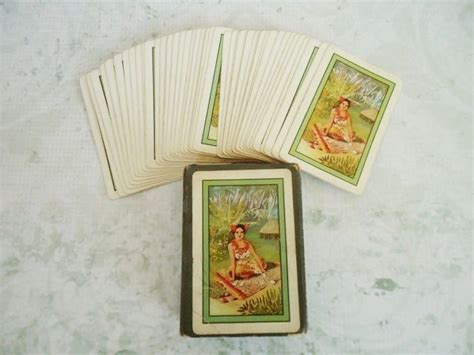 Extremely Rare Teuila Fortune Telling Cards 1923 Fortune Telling