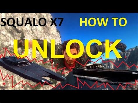 How To Unlock Squalo X Como Conseguir Squalo X Just Cause Youtube