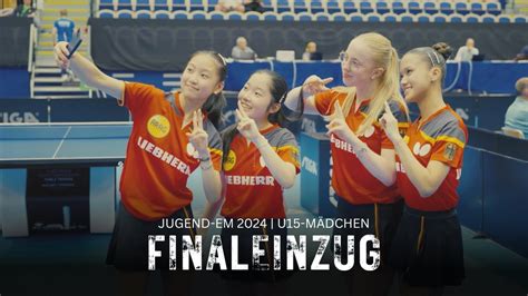 Unsere U15 Mädchen stehen im Finale Jugend EM 2024 in Malmö YouTube