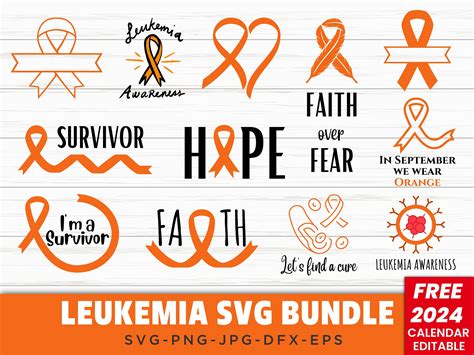 Leukemia Svg Bundle Leukemia Awareness Svg Bundle Leukemia Svg Leukemia Png Cancer Ribbon