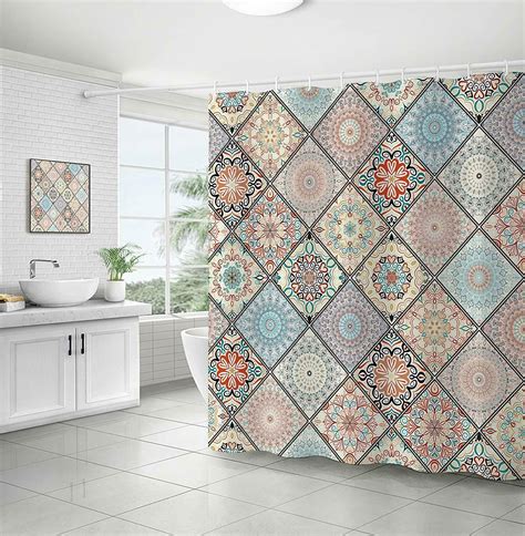 A Boho Shower Curtain At Deborah Simmons Blog